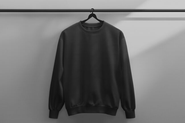 Black Sweatshirt - Image 2